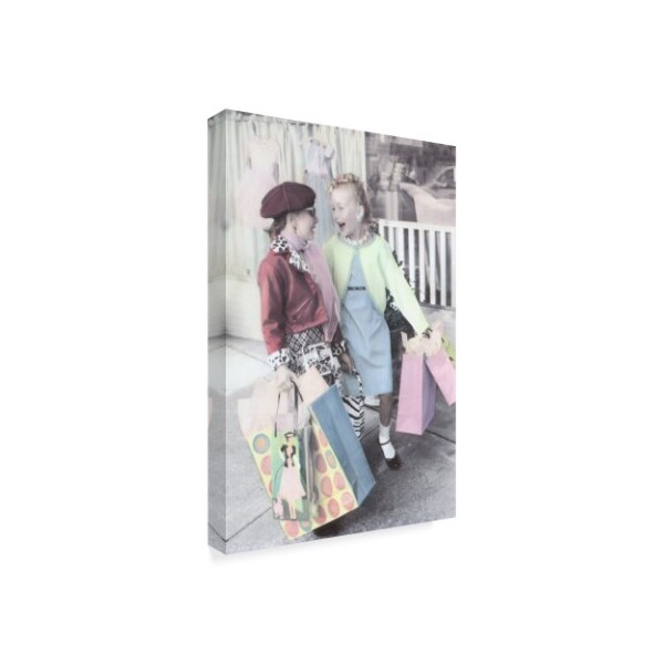 Gail Goodwin 'Born To Shop' Canvas Art,12x19